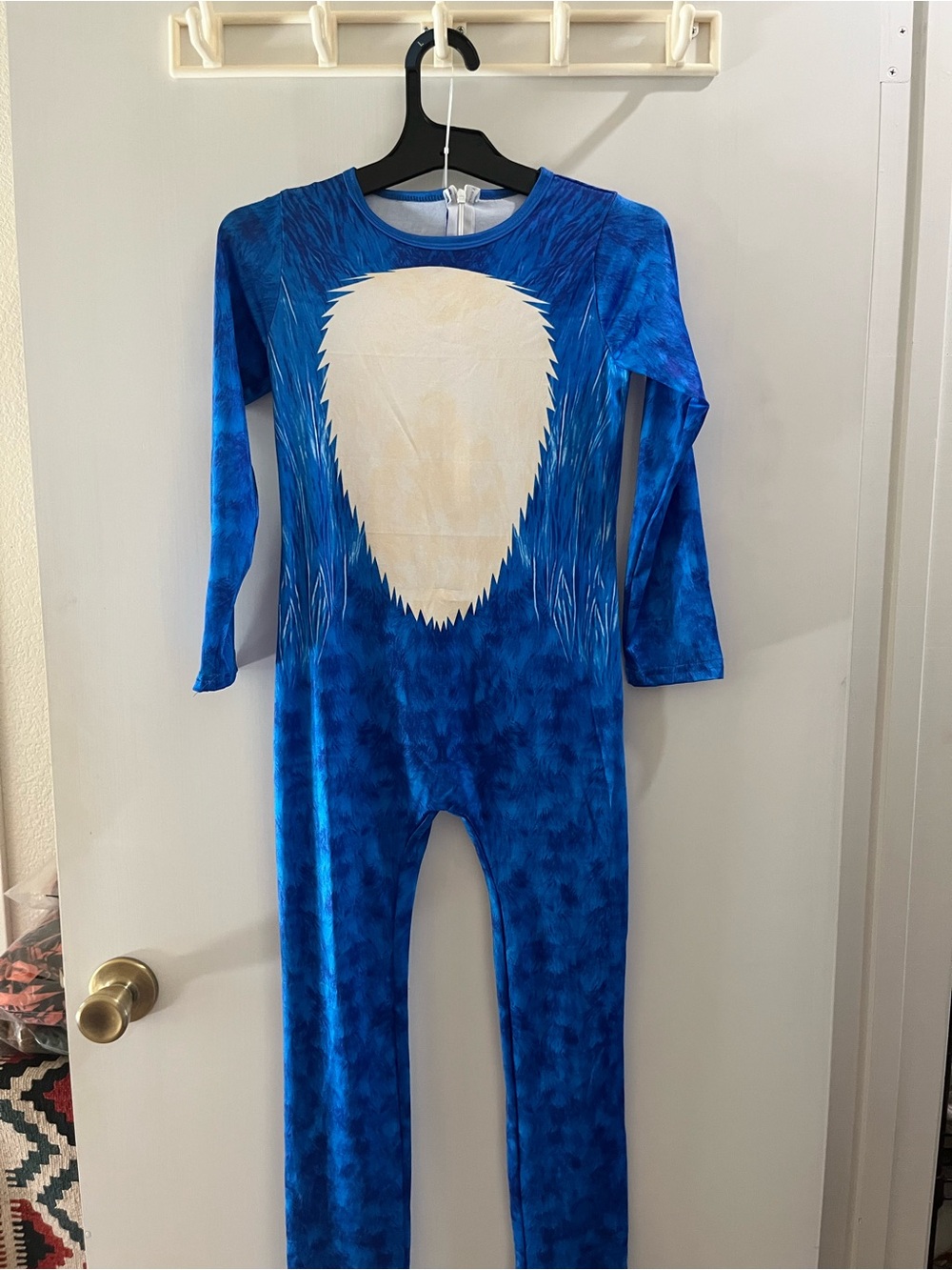 Blue Kids One-Piece Long Sleeve Unitard
